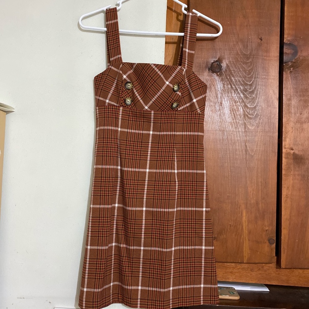 Plaid dress